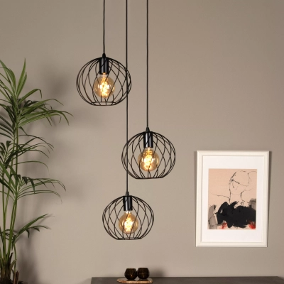 DANZA - Lampa wisząca - 3xE27 21428/13/30 Lucide
